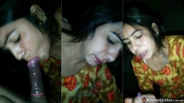 Forbidden Desi Taboo: Sexy Indian Bhabhi Blowjob with Devar in Private Room