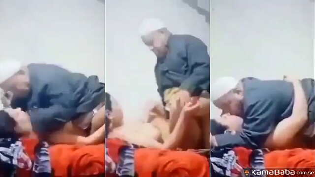 Pakistani Old Uncle Having Intimate Action with Young Lady Video – Paki Viral MMS