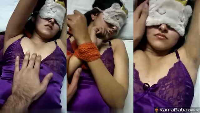 Real Muskan Malik MMS: Steamy Blindfolded Missionary Amateur Session