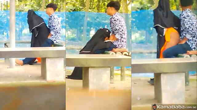 Risky Outdoor Burka Blowjob & Deep Anal Action – Amateur Public Fetish Video