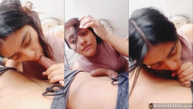 Stunning Kashmiri Beauty Gives Intense Deepthroat Before Wild Tight Pussy Pounding – Cute Girl MMS